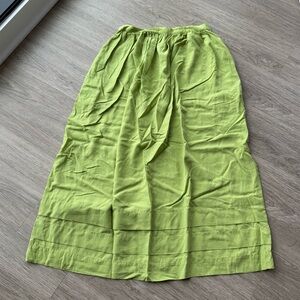 Darling green maxi skirt